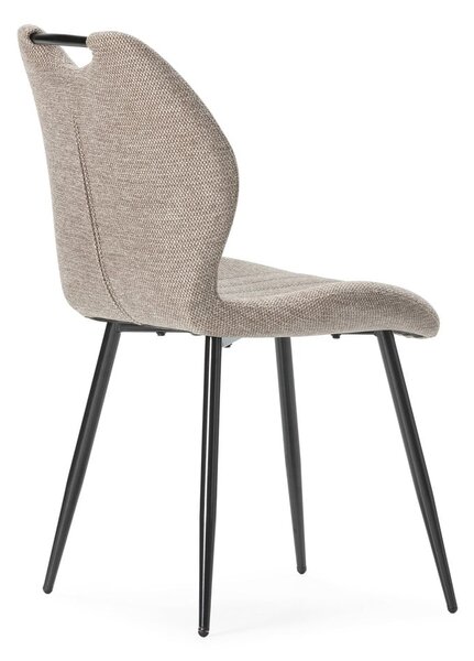 Set di 4 sedie da pranzo marrone chiaro Muli - Marckeric