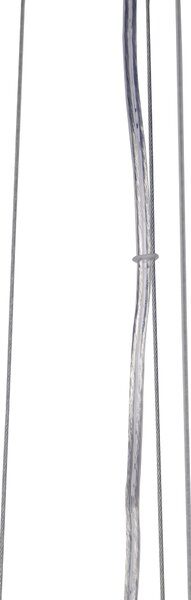 Lampada a sospensione moderna bianca 70 cm - Magna