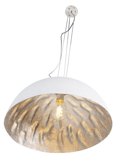 Lampada a sospensione moderna bianca 50 cm - Magna