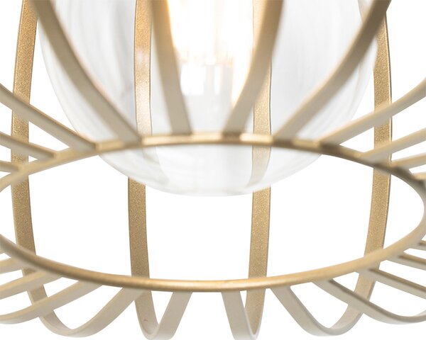 Lampada a sospensione di design in ottone - Johanna