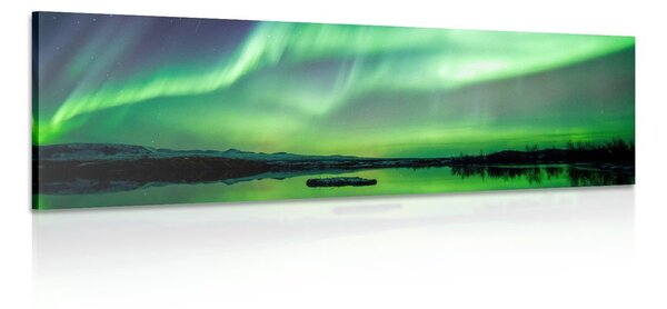 Quadro su tela – Aurora boreale