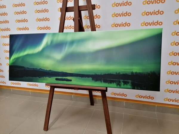 Quadro su tela – Aurora boreale