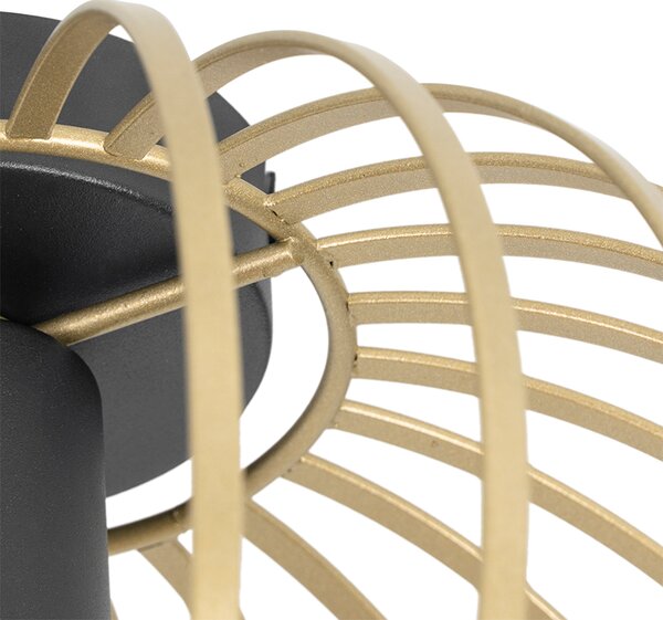 Lampada da soffitto di design color ottone 30 cm - Johanna