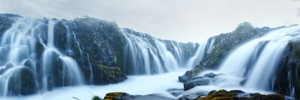 Quadro su tela – Cascate maestose