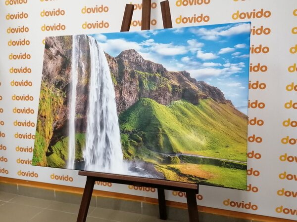 Stampa su tela – Cascata Seljalandsfoss