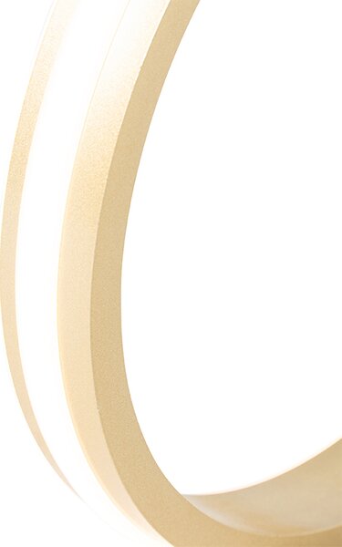 Lampada da tavolo di design in ottone con LED dimmerabile a 3 livelli - Navara