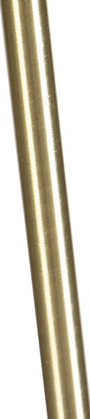 Lampada da terra vintage regolabile oro - Parte