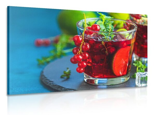 Stampa su tela – Cocktail rosso