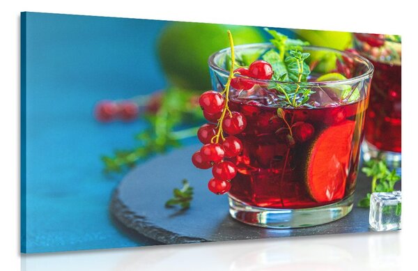 Stampa su tela – Cocktail rosso