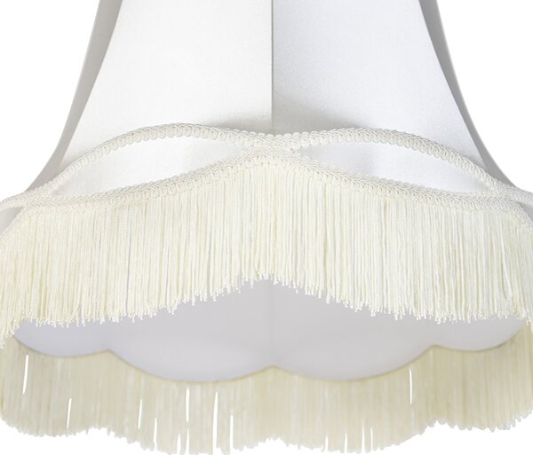 Paralume in seta color crema 45 cm - Granny