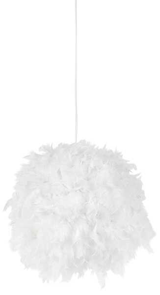 Lampada a sospensione rustica bianca - Feather