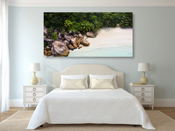 Quadro su tela – Costa delle Seychelles