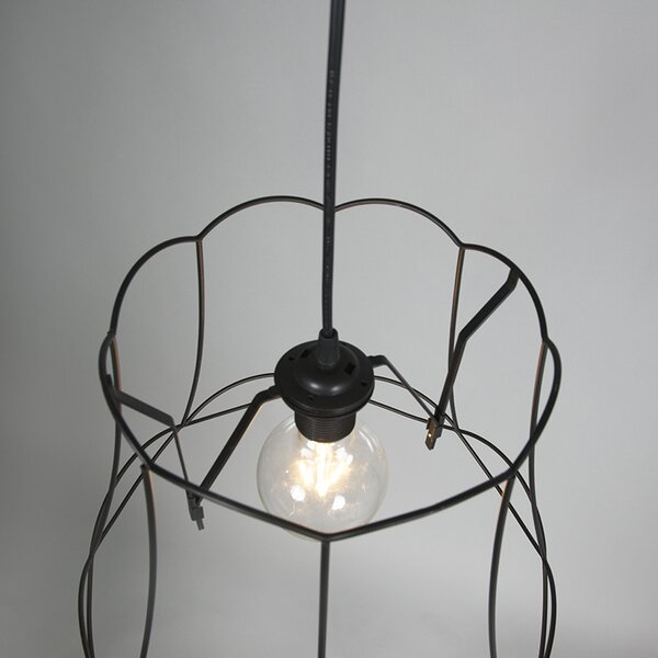Paralume in metallo nero 40/31 - Granny Frame