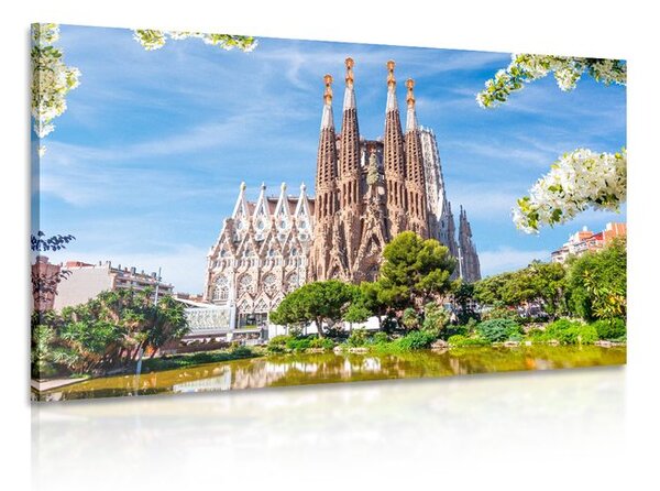 Stampa su tela – Cattedrale di Barcellona