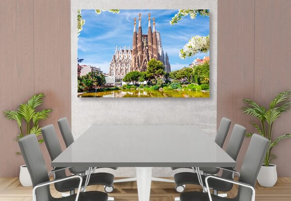 Stampa su tela – Cattedrale di Barcellona