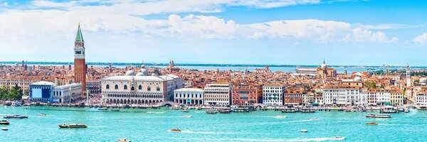 Stampa su tela – Vista su Venezia