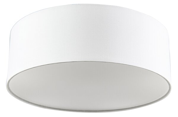Plafoniera bianca 30 cm con LED - Drum LED