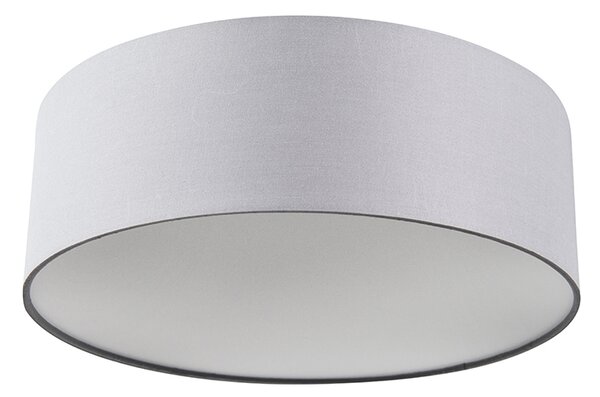 Plafoniera grigia 30 cm con LED - Drum LED