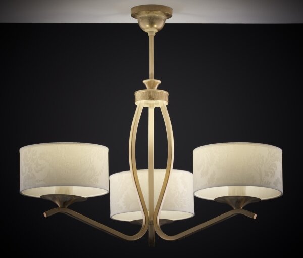 JUPITER 1274-KS3E - Lampadario su stelo KASZMIR 3xE27/60W
