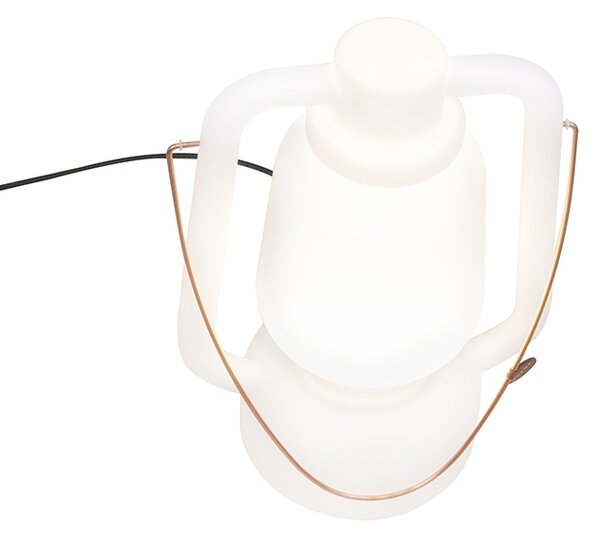 Lampada da terra bianca 51 cm IP44 - STORM Large