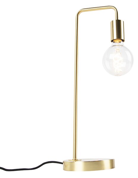 Lampada da tavolo Art Déco in ottone - Facil