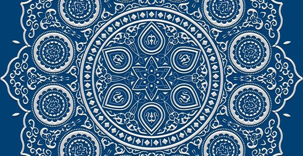 Stampa su tela – Mandala etnica delicata