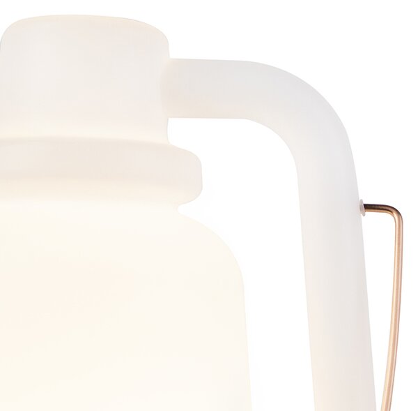 Lampada da terra bianca 51 cm IP44 - STORM Large
