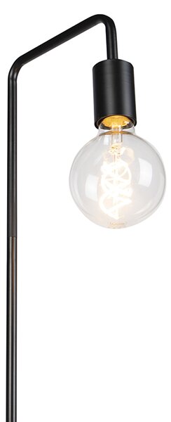 Lampada da terra moderna nera - Facil