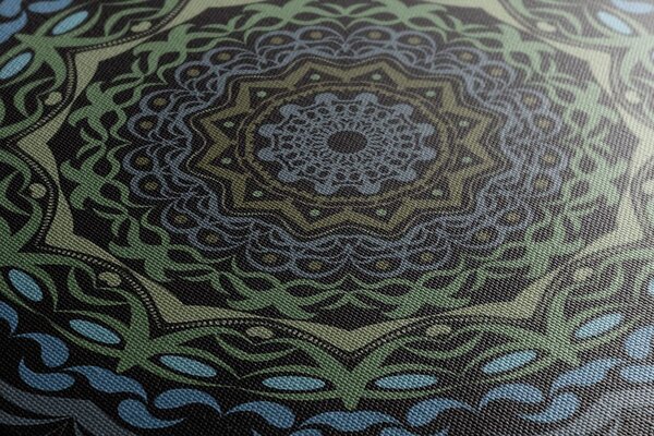Stampa su tela – Mandala astratta in stile vintage