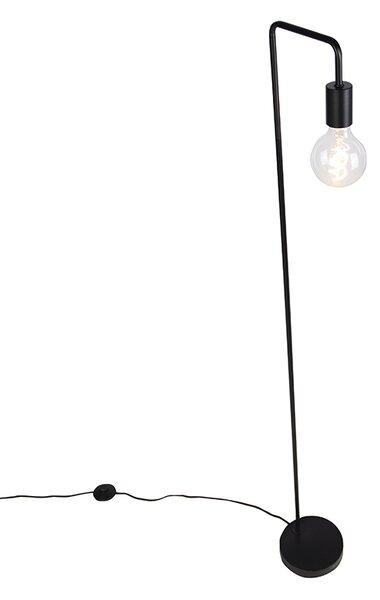 Lampada da terra moderna nera - Facil