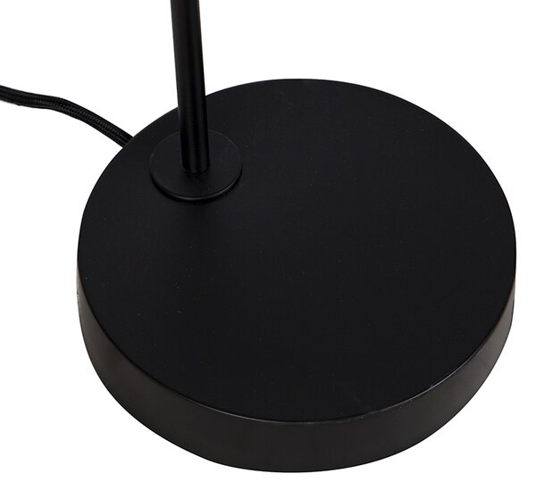 Lampada da terra moderna nera - Facil