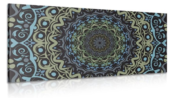 Stampa su tela – Mandala astratta in stile vintage