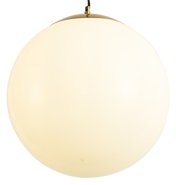 Lampada a sospensione scandinava vetro opale 40 cm - Ball 40