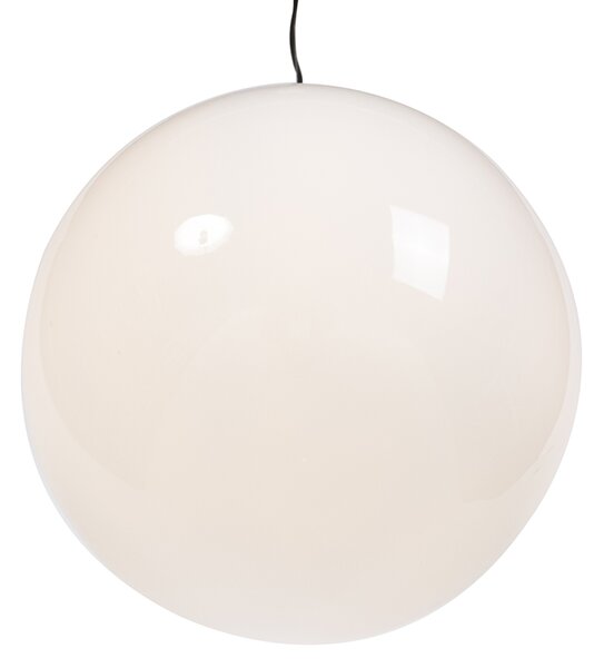 Lampada a sospensione scandinava vetro opalino 50 cm - Ball 50