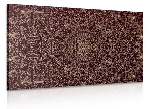 Quadro su tela – Mandala decorativa dettagliata