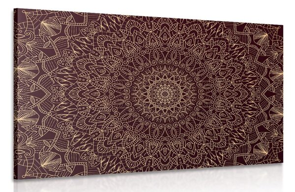 Quadro su tela – Mandala decorativa dettagliata