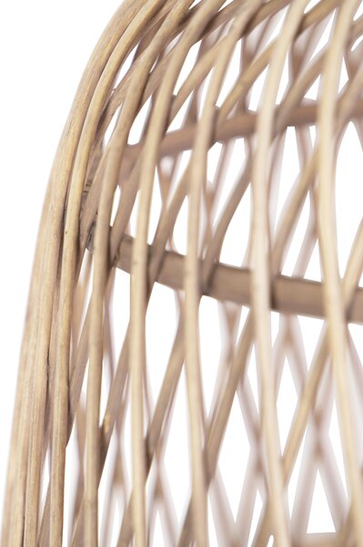 Lampada a sospensione in rattan rustica - Calamus
