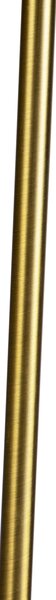 Lampada da terra in bronzo con paralume Granny crema 45 cm regolabile - Parte