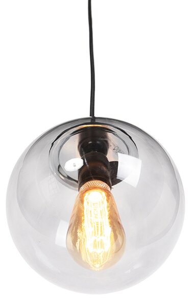 Lampada a sospensione moderna grigia 20 cm - Pallon