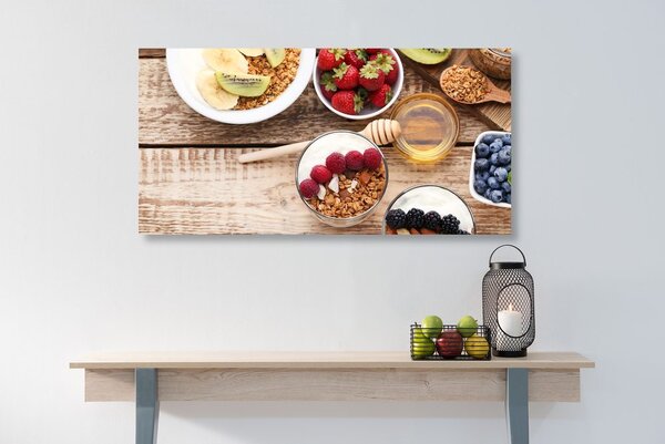 Quadro su tela – Colazione salutare