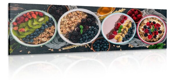 Stampa su tela – Variazioni gustose di müsli