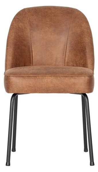 Sedie da pranzo in set marrone cognac in imbottito 2 pz Vogue – WOOOD