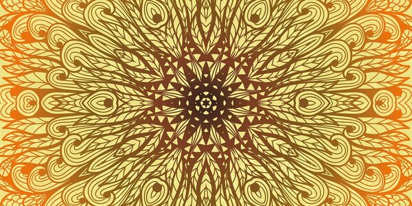 Quadro su tela – Ornamento etnico unico