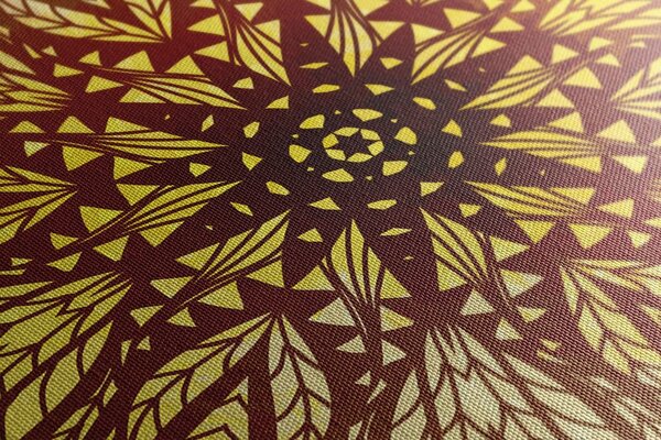 Quadro su tela – Ornamento etnico unico