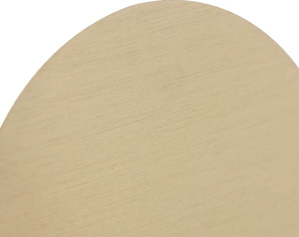 Applique da parete design rotonda oro - Pulley
