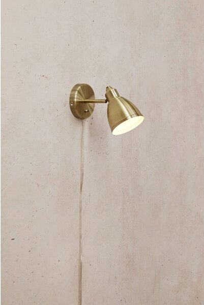 Lampada da parete in colore bronzo Story - Markslöjd