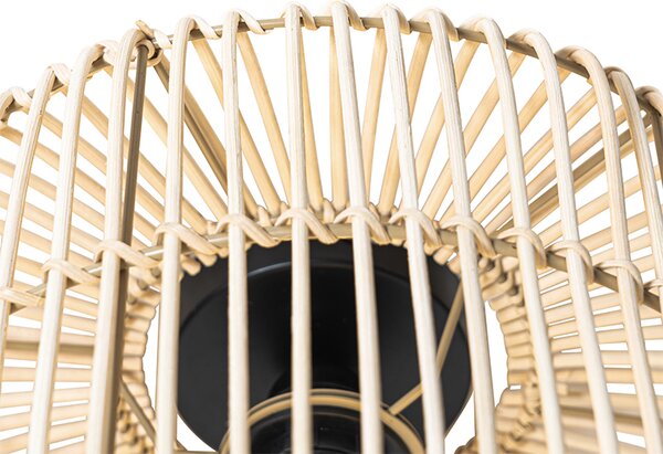 Plafoniera orientale in rattan - Maud