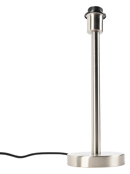 Lampada da tavolo moderna in acciaio senza paralume - Simplo