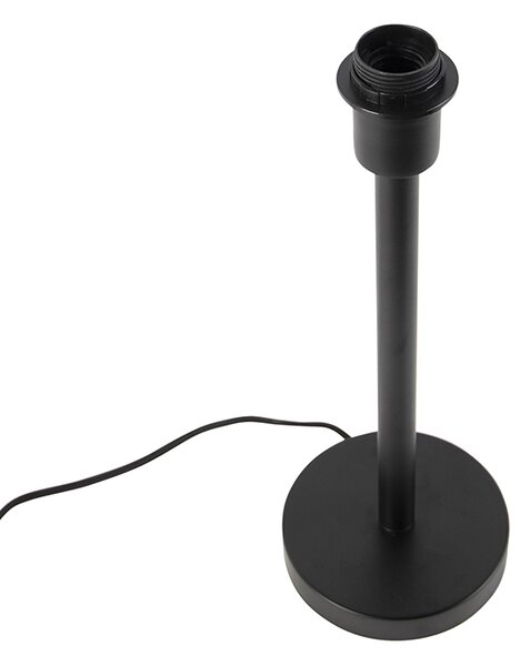 Lampada da tavolo moderna nera senza paralume - Simplo