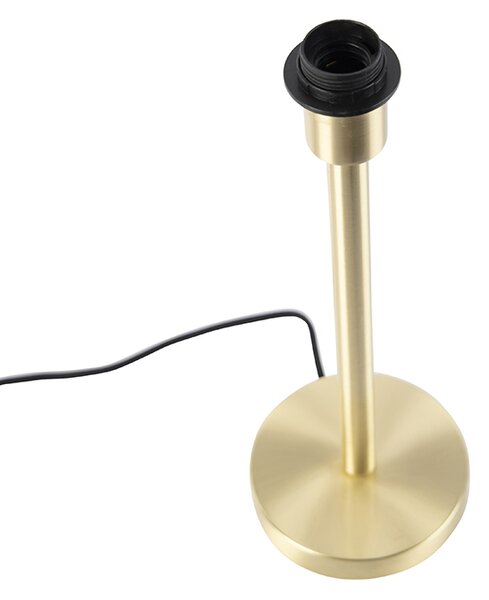 Lampada da tavolo classica in ottone senza paralume - Simplo